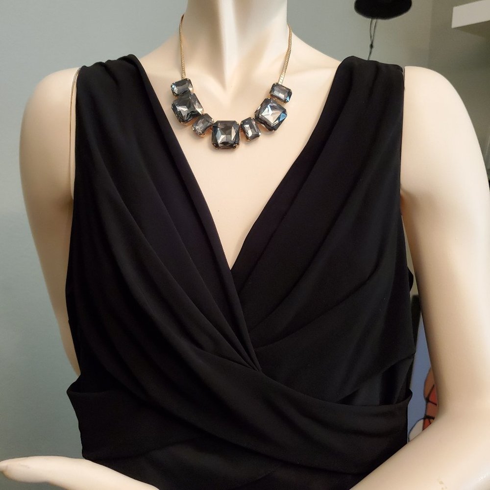 Adrianna Papell Scallop / Layered cocktail dress - Picture 3 of 9